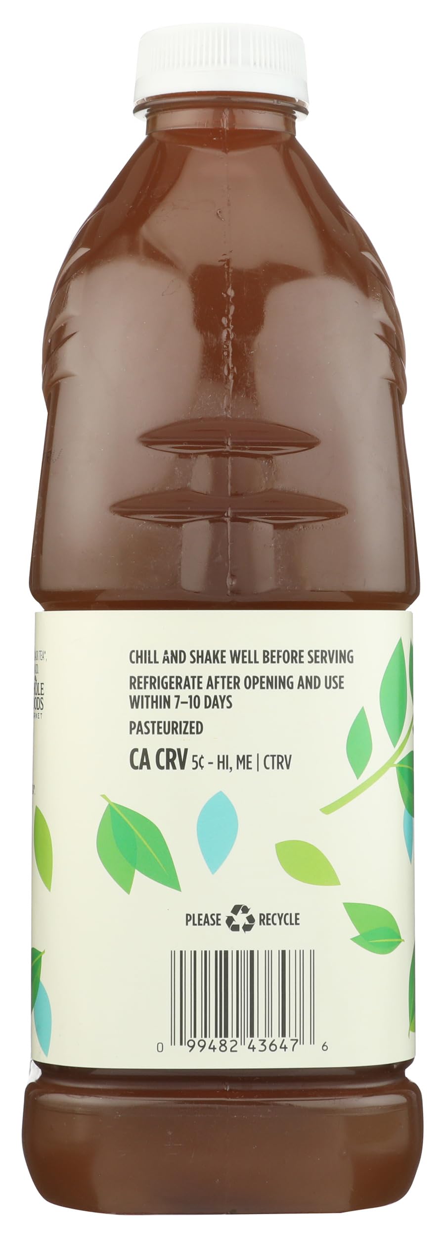 365 by Whole Foods Market, Organic Unsweetened Black Tea, 64 Fl Oz