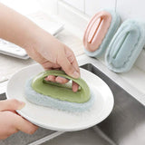 Cleaning Sponge, Strong dishwashing Cleaning Brush, Super Power Cleaning Brush,Bathtub Pool scrubbing Brush, Suitable for Kitchen