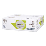 Papernet 410101 Kraft 1-ply Natural Hard Wound roll Towel, 6 Rolls per case, 800