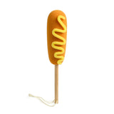 Genuine Fred Bottle Bites Corn Dog Bottle Brush Long-Handle Sponge, Fun and Unique Design, Gift-Ready Packaging