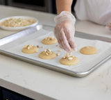 ChixCakes - Ghorabieh Marzipan Cookies - A Luxurious Traditional Persian Treat Made with Premium Pistachios, Offering a Buttery Texture