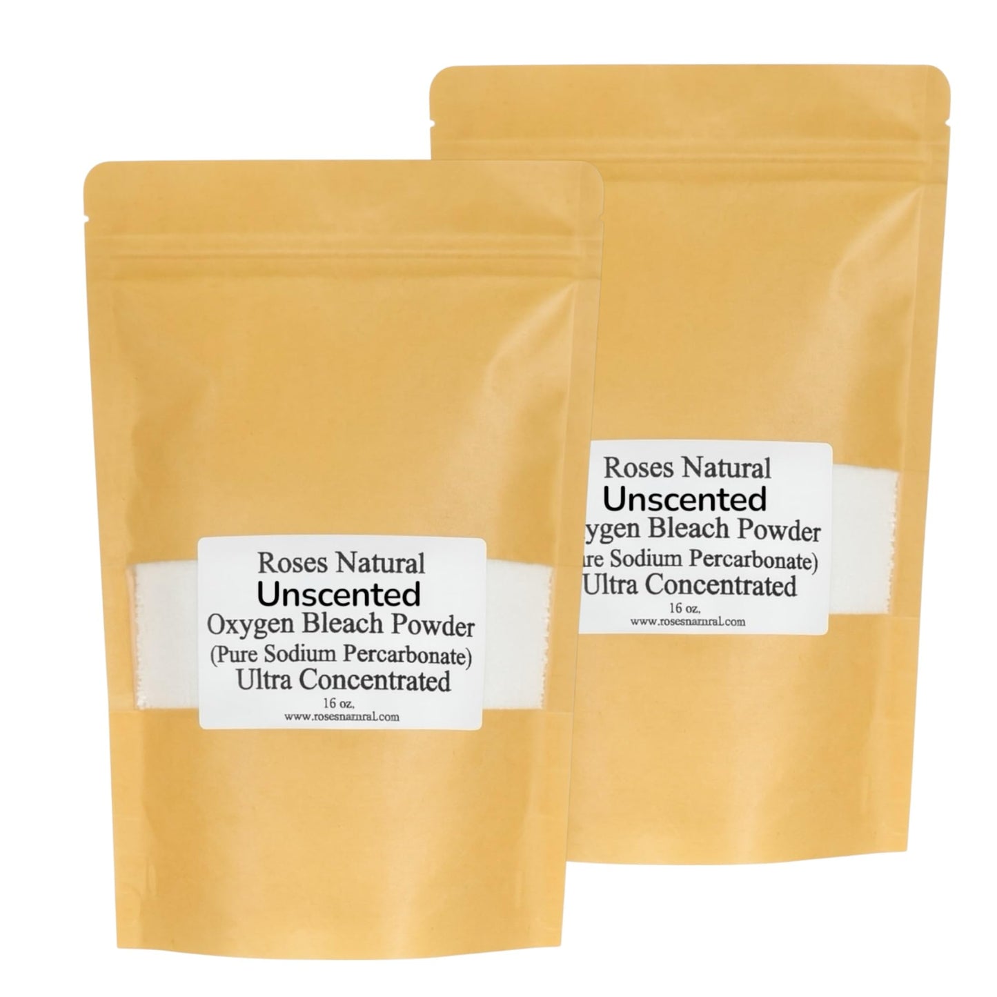 Pure Oxygen Bleach Powder, 32 oz. Ultra Concentrated Bleach Alternative, Pure Sodium Percarbonate, Chlorine Free, Pure Essential Oil, Color Safe