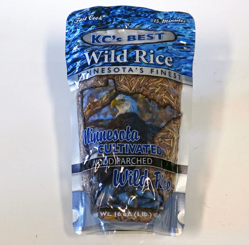 KC's Best Minnesota Cultivated Wood Parched Wild Rice