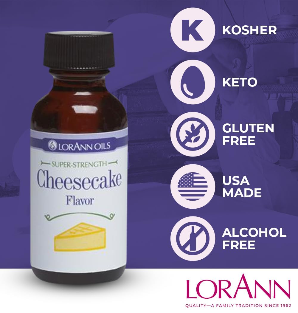 LorAnn Oils Super Strength Flavoring - Used For Candy Making, Flavoring, Baking, Hard Candy, & Flavor Oils - Bold, Natural Flavors 4X Stronger Than