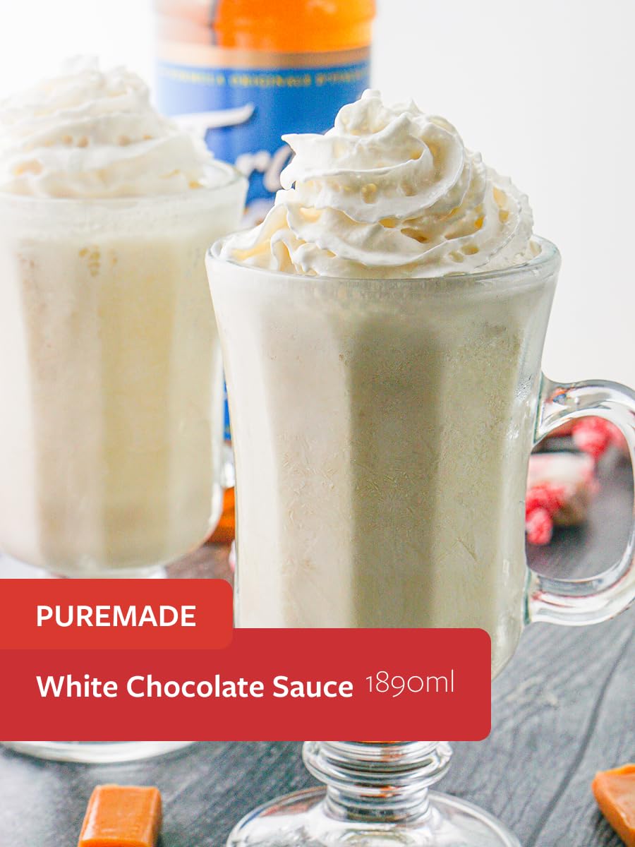 TORANI WHITE CHOCOLATE SAUCE 64 OZ.