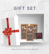 3x Hu Choc Simple Bar 2.1 OZ Bundle with Chocolate Fudge Candy - Dark Chocolate Bar with Minimal Ingredients Paired with Rich Fudge Treat for Snacking