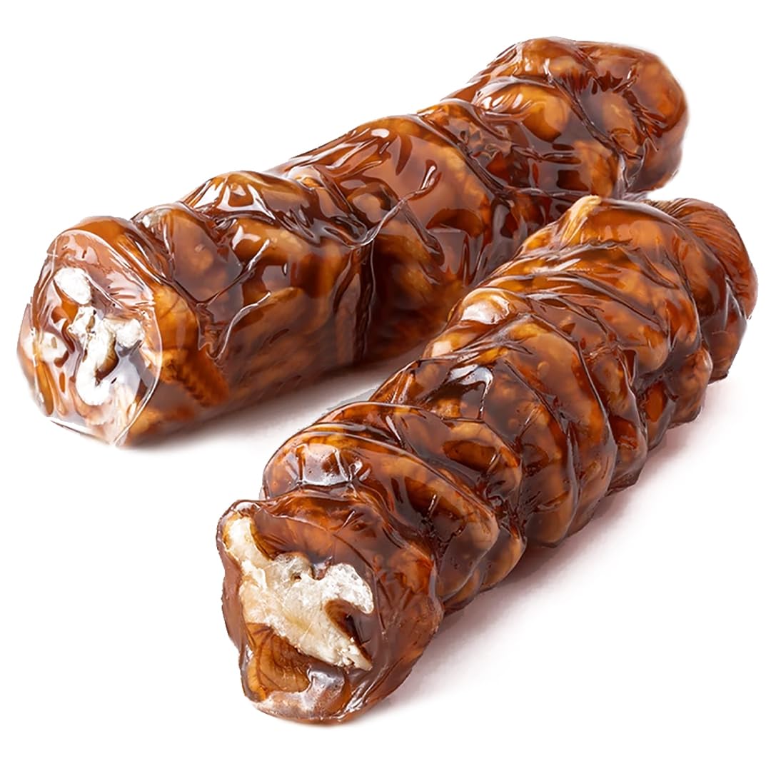 Gulluoglu Walnut Churchkhela (Cevizli Sucuk), Daily Fresh Shipment From Istanbul/Turkey. (1.1lbs)