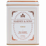 Harney & Sons Chai, Spiced Black Tea, 20 Sachets | Brew Masala Chai at Home, Classic Collection