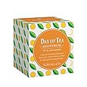 The Republic of Tea - Day of Tea Assortment Sampler, 24 Individually Wrapped Tea Bags, Black Tea, Green Tea, Herbal Tea