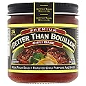 Better Than Bouillon Chili Base, Made from Select Roasted Chili Peppers & Spices, Blendable Base for Added Flavor, 8-Ounce Jar (Pack of 1)