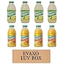 LUV BOX- variety Everfresh Juice 16 oz. pack of 8 , Everfresh Lemonade , Everfresh 100% Orange Juice. by evaxo
