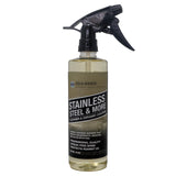 Stainless Steel and More - Stainless Steel Cleaner and Polish with Si02 Ceramic sealer to resist fingerprints, smudges and water spots
