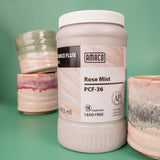 AMACO Potter's Choice Flux, 16 oz. (473 mL), PCF-36 Rose Mist