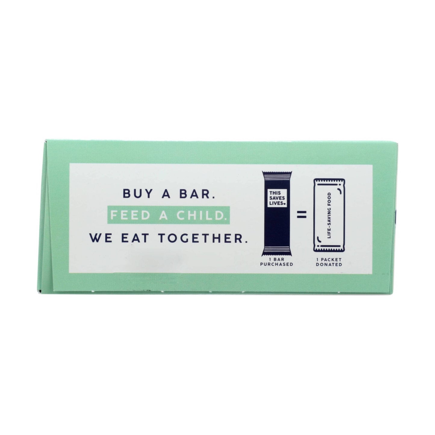 This Saves Lives Gluten-Free Snack Bars, Helping to End Child Hunger, Individually Wrapped Healthy Snack Bars, Non-GMO, Wild Blueberry Pistachio