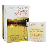 Prince of Peace Organic Jasmine Green Tea, 20 Tea Bags - 100% Organic Green Tea - Unsweetened Green Tea - Lower Caffeine Alternative to Coffee