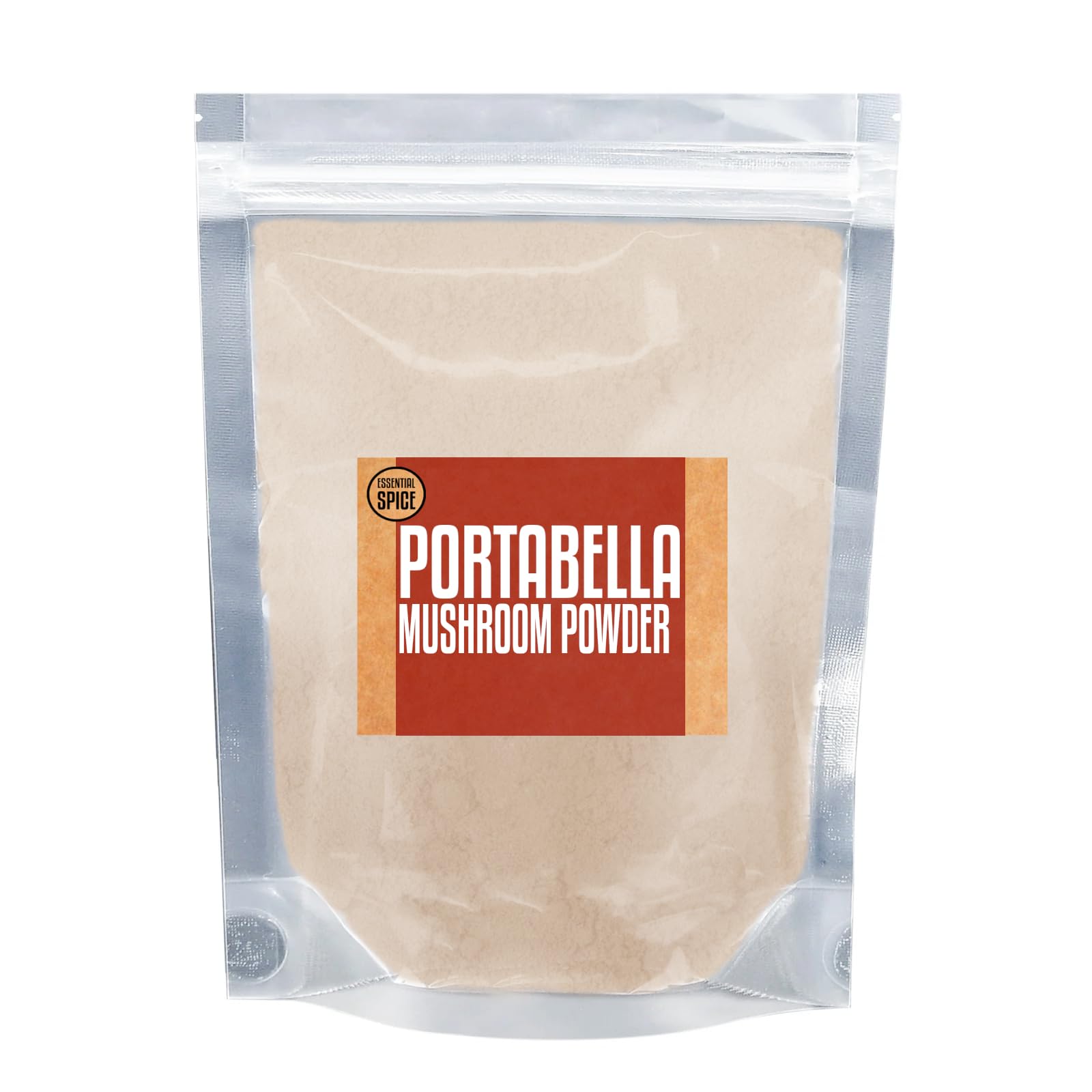 Essential Spice Portabella Mushroom Powder - Earthy, Umami-Rich Flavor - Perfect for Seasoning, Sauces, Soups, Gravies & Blends - Finely Ground