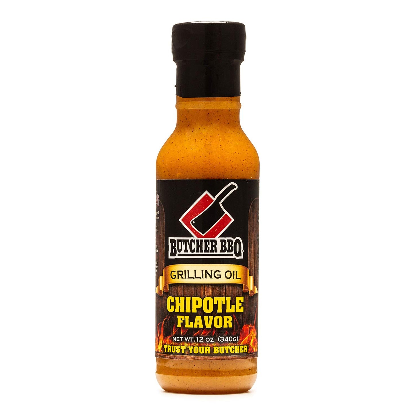 Butcher BBQ Grilling Oil Chipotle,12 oz