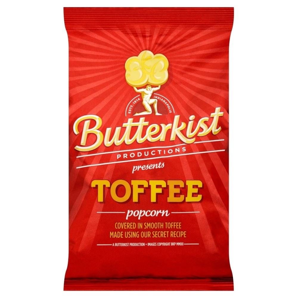 Butterkist Popcorn - Toffee (200g) - Pack of 6