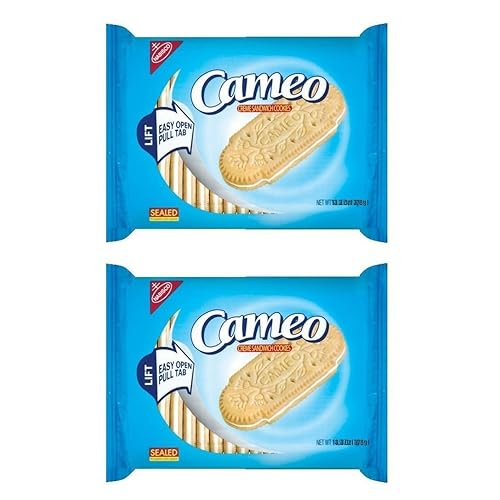 Nabisco Cameo Creme Sandwich Cookies, 13.3 OZ (Pack of 2)