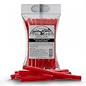 Amish Good Gourmet Licorice Twist Candy - Premium Sweet & Chewy Treat, Strawberry Jumbo Licorice Twist Perfect Snack Under 100 Calories