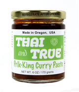 Thai and True Prik-King Curry Paste, 6 oz