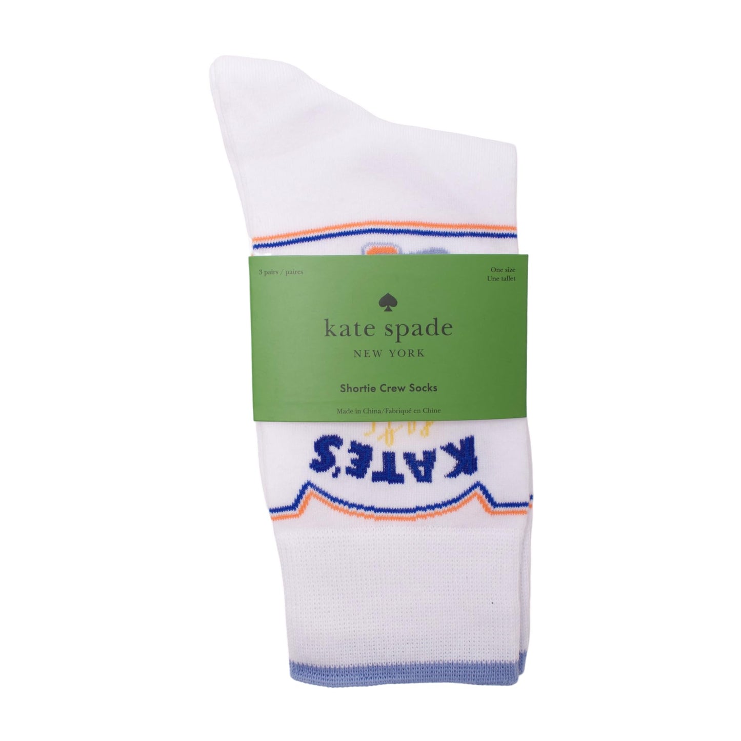 kate spade new york 3PK KSNY HOT SAUCE CREW