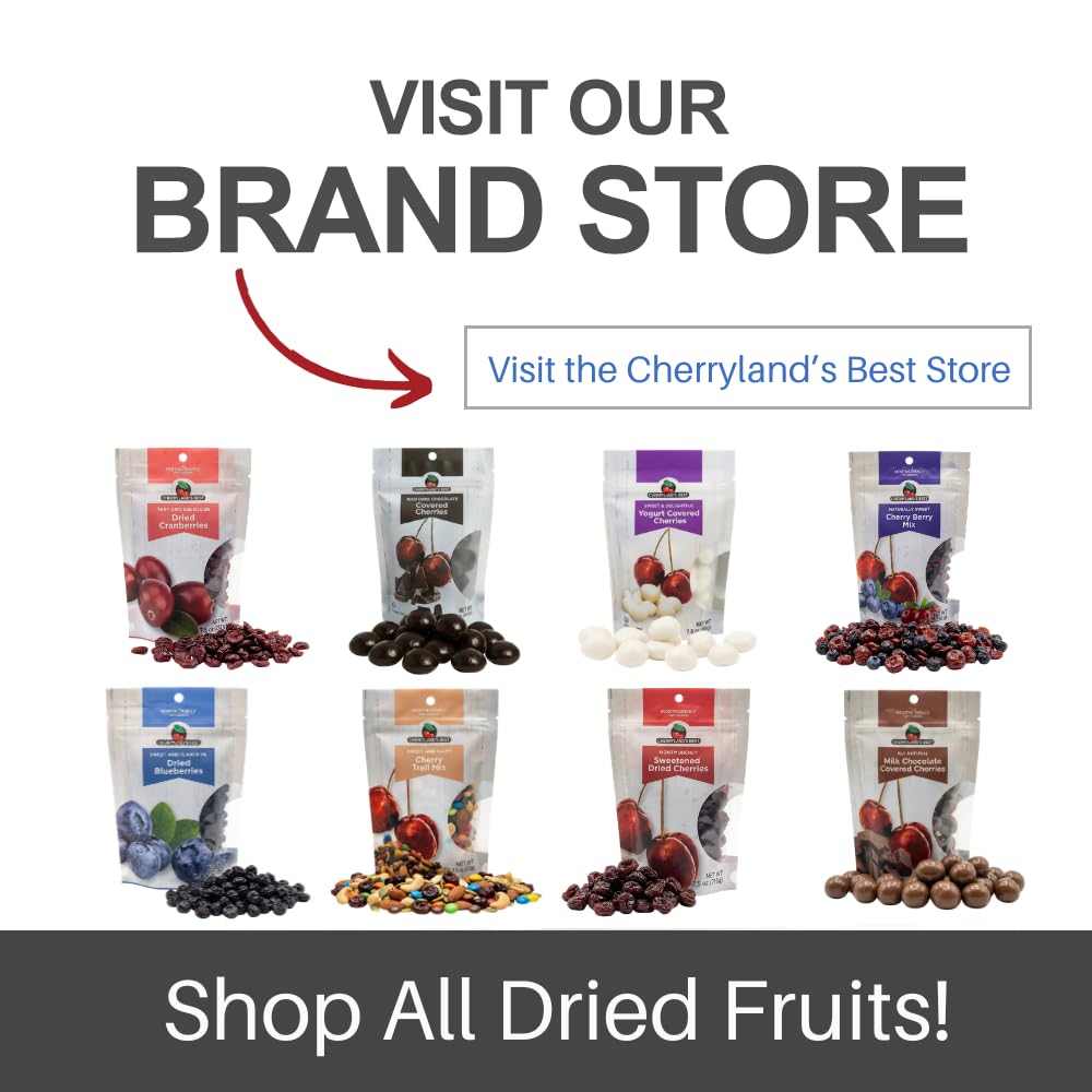 Cherryland's Best Dark Chocolate Covered Cherries, 7.5 oz resealable bag