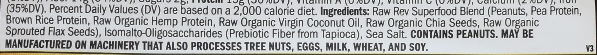 Raw Rev Creamy Peanut Butter Sea Salt Glo Bar, 1.6 OZ