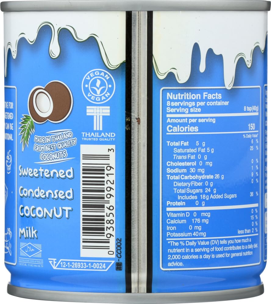 Nature's Charm Sweetned Condensed Coconut Milk, 11.25 Oz. (Pack of 3) by Nature's Charm