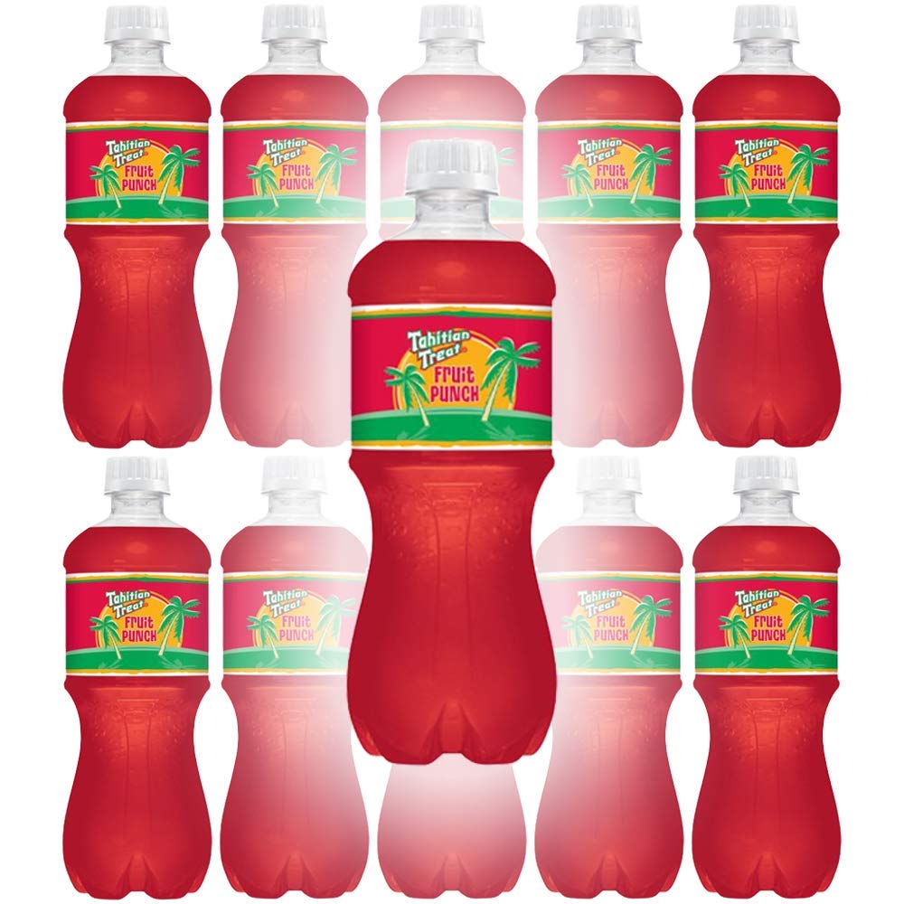Tahitian Treat, Fruit Punch Soda, 20 Fl Oz Bottle (Pack of 12, Total of 240 Fl Oz)