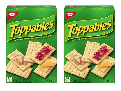 Christie Toppables Crackers 454g/16oz 2-Pack {Imported from Canada}