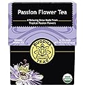 Buddha Teas Organic Passion Flower Tea - OU Kosher, USDA Organic, CCOF, 18 Bleach-Free Tea Bag