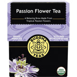 Buddha Teas Organic Passion Flower Tea - OU Kosher, USDA Organic, CCOF, 18 Bleach-Free Tea Bag