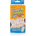 Scrub Daddy Eraser Sponge - 10x More Durable Than Traditional Erasers with Scrubbing Gems - Removes Dirt, Scuffs & Stains - Water Activated Sponge