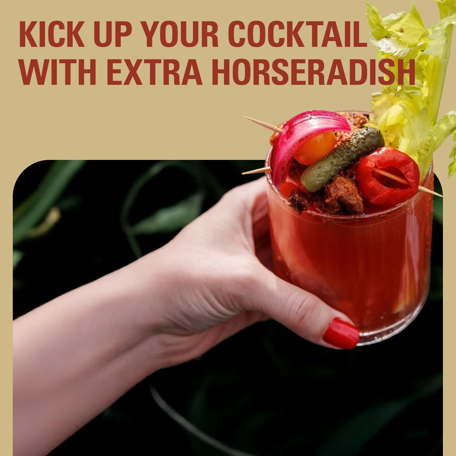 Demitri's Extra Horseradish Bloody Mary Seasoning Mix - Bloody Mary Mix - Concentrated Drink Mixer - Bold Rich Flavor - Ideal for Home Brunch Parties