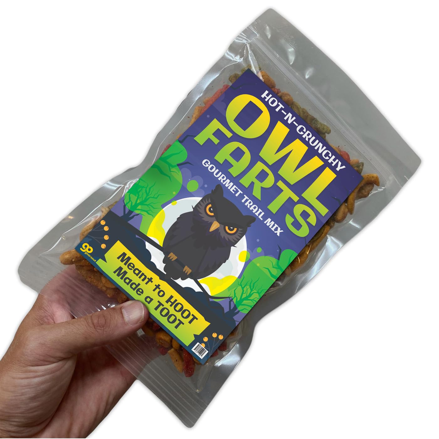 Spooky Owl Gourmet Trail Mix - Spicy Trail Mix for Owl Lovers