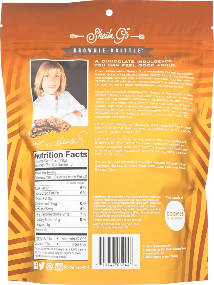 Sheila Gs (NOT A CASE) Brownie Brittle Toffee Crunch