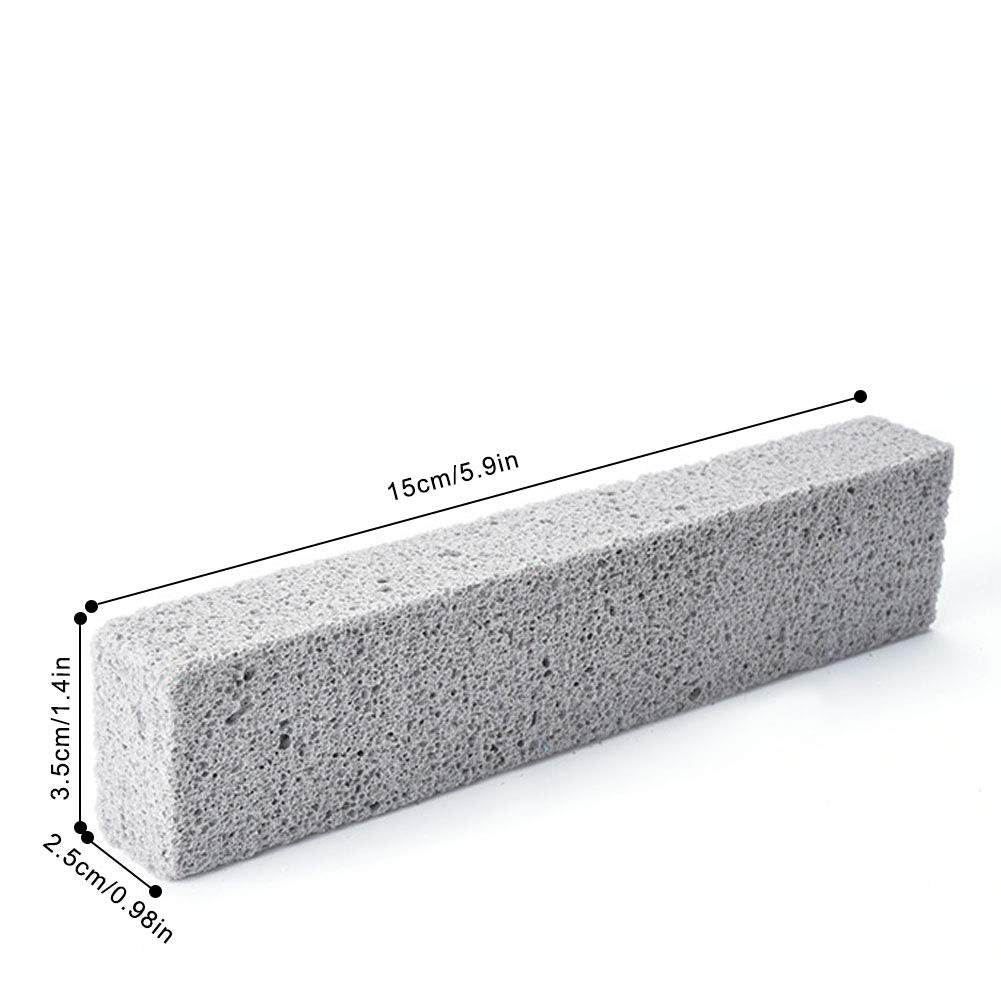 Carkio 8PCS Pumice Stones for Cleaning, Pumice Stick Cleaner for Removing Toilet Bowl Ring,Bath, Kitchen,Swimming Pool,Ceramic Tile Cleaning