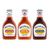 Sweet Baby Ray's Sweet Red Chili, Buffalo Wing, and Kickin Bourbon Sauce Variety Pack 16 fl oz. 3 CT.