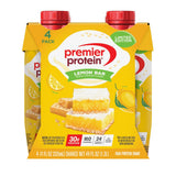 Premier Protein Shake, Limited Edition Lemon Bar, 30g Protein, 1g Sugar, 24 Vitamins & Minerals, 11 fl oz (4 Pack)