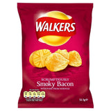 Walkers Crisps - Smoky Bacon (32.5g) - Pack of 2