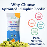 Snacks Solutions Nut & Seed Medley - Healthy Snack & Salad Topper with Plant Based Protein, Vegan & Gluten Free, Roasted Crunch, Variety Pack- 2 oz