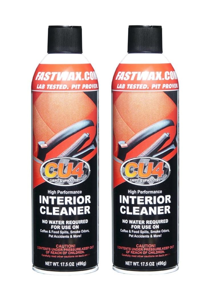 CU4 Carpet & Upholstery Cleaner - Stain Remover & Odor Eliminator for Fabric, Carpet & Upholstery, 2-Pack