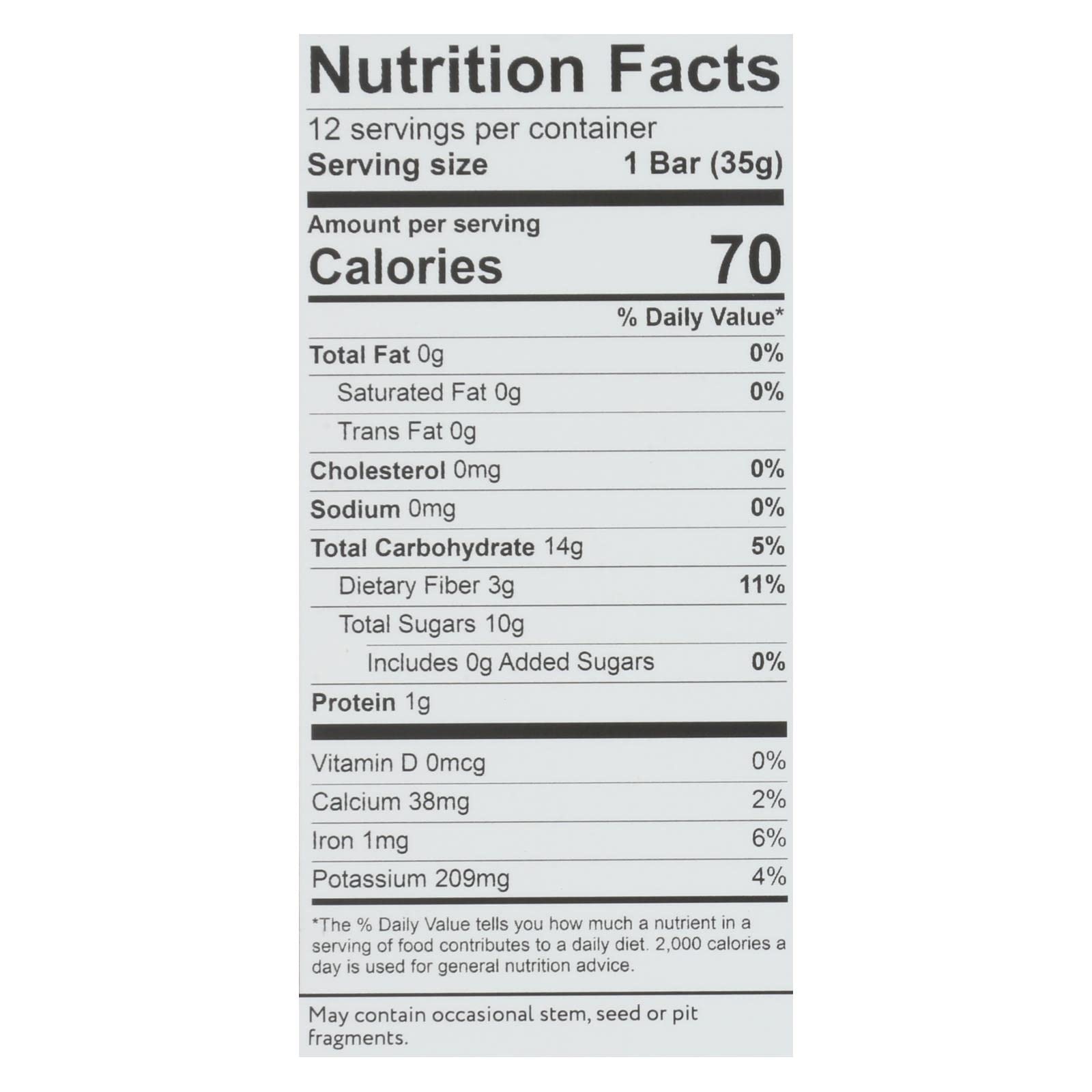 That's It Apple + Fig Snack Food Bar, Gluten Free, Kosher, No Preservatives