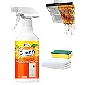Yiushing Powerful Kitchen Foam Cleaner, Upgraded Multi-purpose Bubble Cleaning Spray, Kitchen Foaming Degreaser, For Range Hood, Oven, Icebox