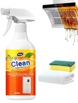 Yiushing Powerful Kitchen Foam Cleaner, Upgraded Multi-purpose Bubble Cleaning Spray, Kitchen Foaming Degreaser, For Range Hood, Oven, Icebox