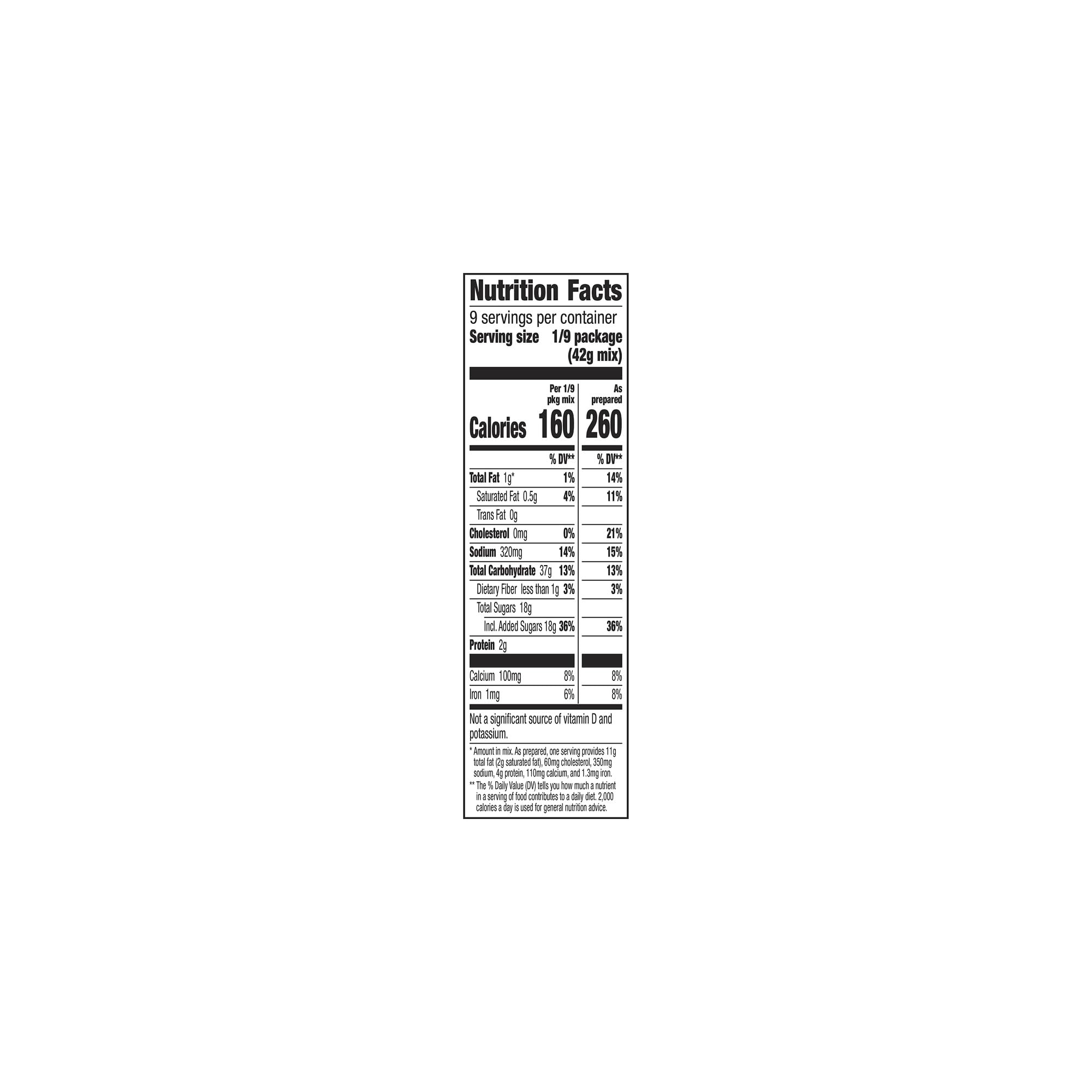 Betty Crocker Delights Super Moist Spice Cake Mix (Pack of 2)
