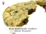 Chewy Chocolate Chip! Large 5 inch Red Door Bakery Homemade Cookies! (3 Cookies, 12.00, Ounce)