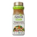 iSpice Blend| Vegetable Seasoning | 13.3 oz | Mixed Spice & Seasoning | Bulk Size | Halal | Kosher