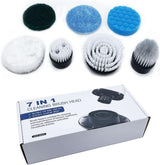 MGLSDeet Electric Spin Scrubber ANS8050/8052 Scrub Brush Replacement Brush Heads 7Pcs Kit